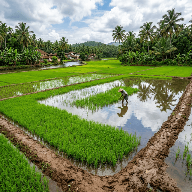 Paddy Field Slush Walk